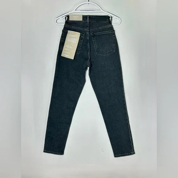 NWT Everlane High Rise ‘The Curvy Cheeky Jean,’ in Washed Black, 23 - Picture 3 of 14